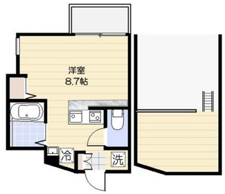 【間取り】 | サンシエ祐天寺 | 間取りです。