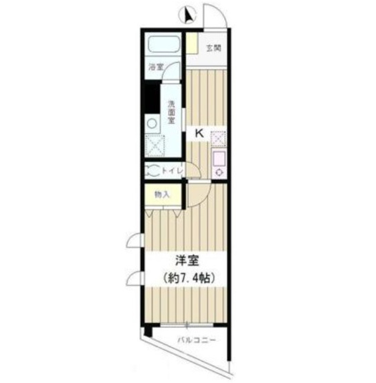 【間取り】 | フレール南長崎
