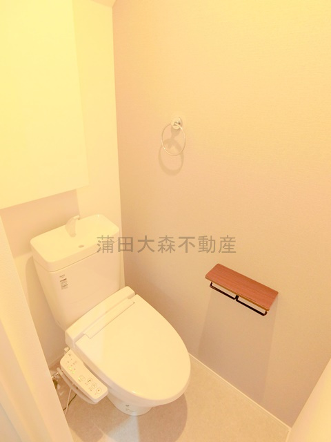 イリス糀谷のトイレ|温水洗浄便座付きのトイレ