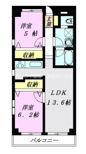【間取り】 | リベラルシティハイツ
