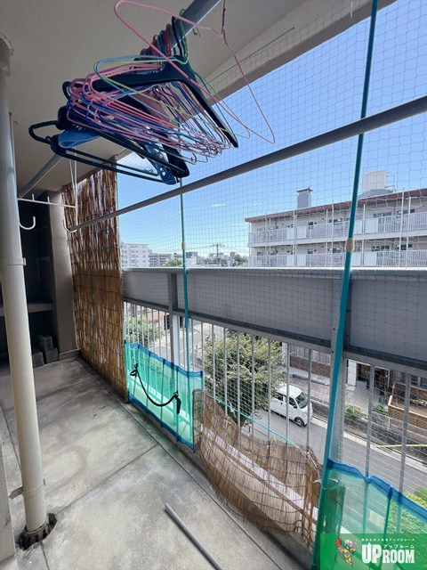 志賀住宅のバルコニー