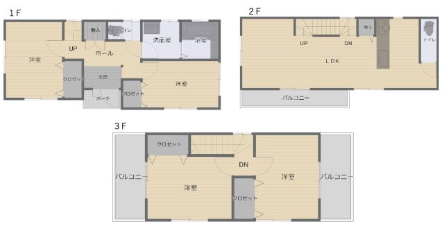 大宮区天沼町2丁目の間取り