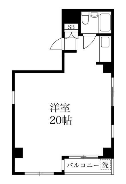 牧ビルの間取り