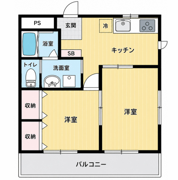 カーサプレインの間取り