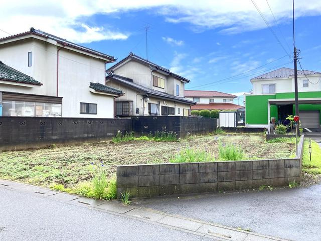 川越市小堤　売地の外観