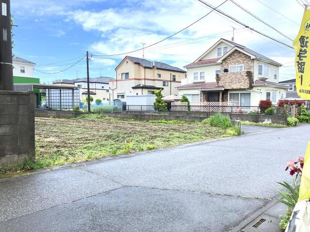 川越市小堤　売地の外観