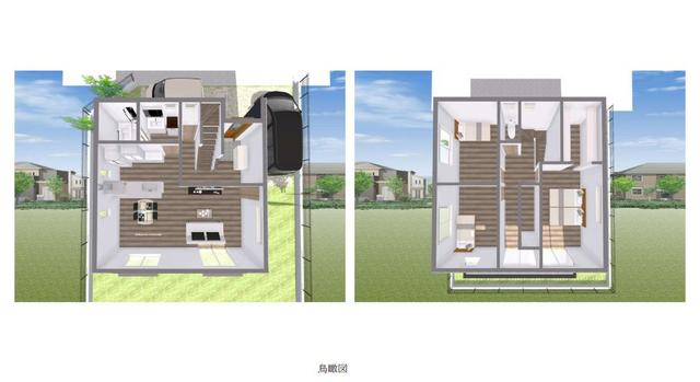 川越市小堤　売地の参考プラン|参考プラン