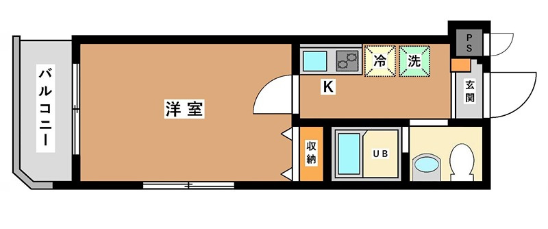 ｉｓｍ　Ｎａｋａｎｏｂｕ の間取り