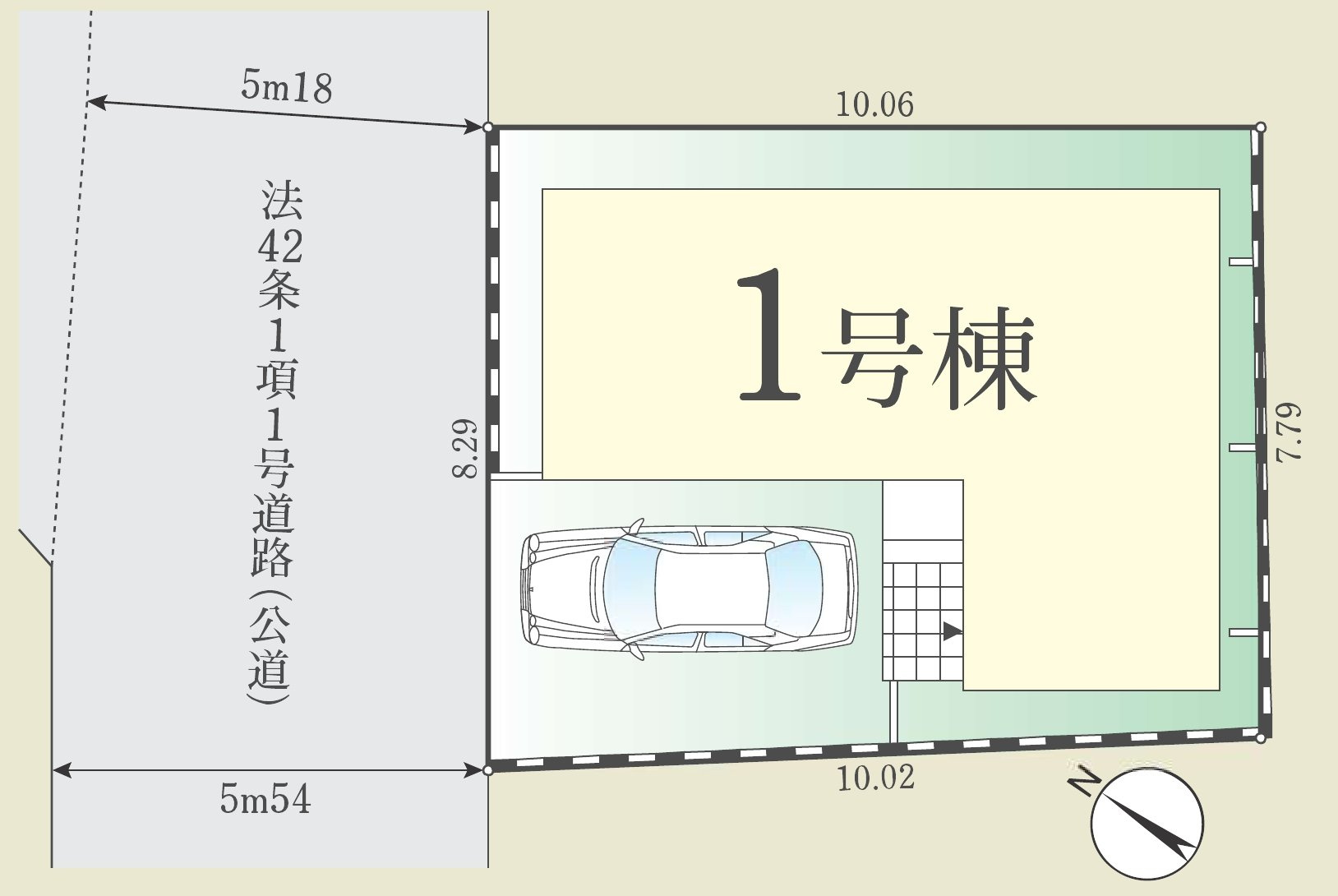 国分寺市戸倉4丁目　西武国分寺線　恋ヶ窪駅　新築戸建の区画図