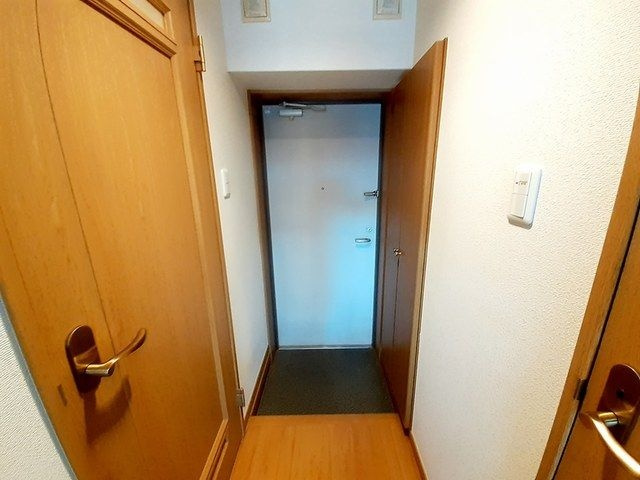 スカイエル長尾の玄関
