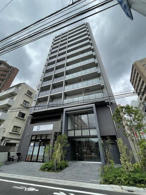 クレストコート池上の外観