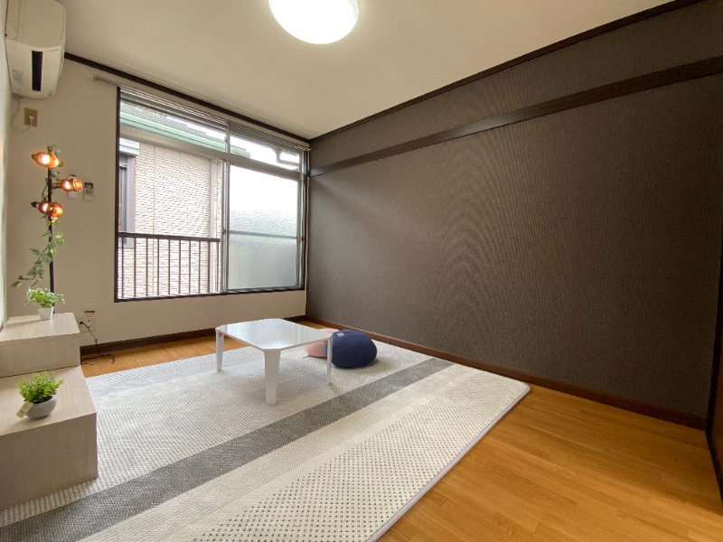 ふじガーデンの寝室|最上階角部屋で日当たり良好♪