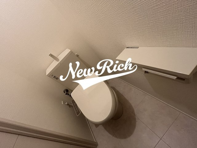 前橋市天川大島町のアパートのトイレ