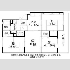 エスポワール高石の間取り