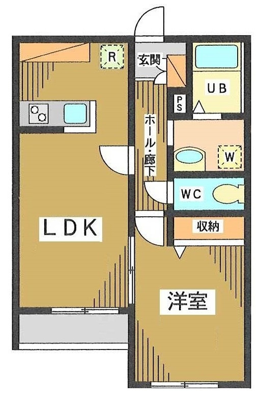 ヴァンベールＭ の間取り