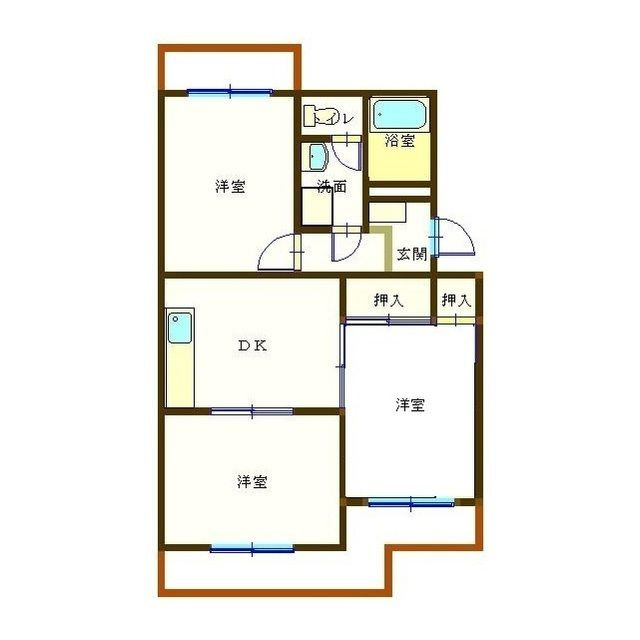 グレイスコートの間取り