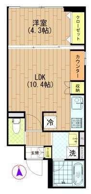 アリーチェ亀戸の間取り