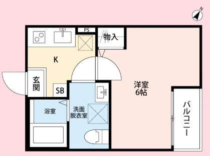ミュー北戸田の間取り