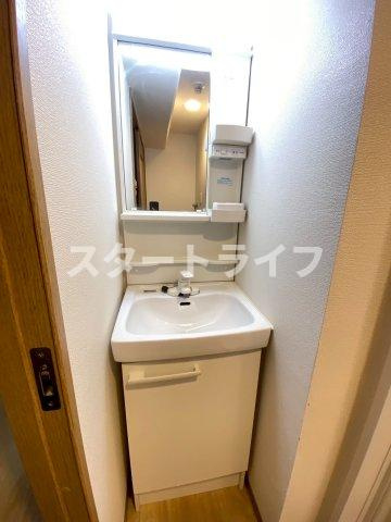 大阪市淀川区宮原１丁目の賃貸マンションの洗面所