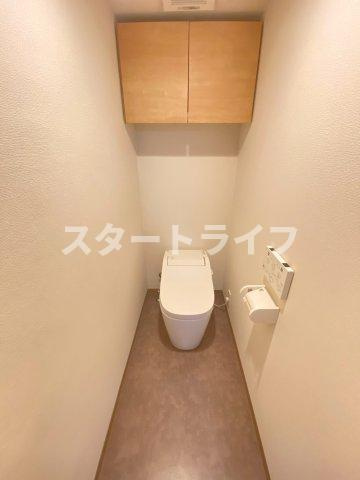 大阪市淀川区宮原１丁目の賃貸マンションのトイレ