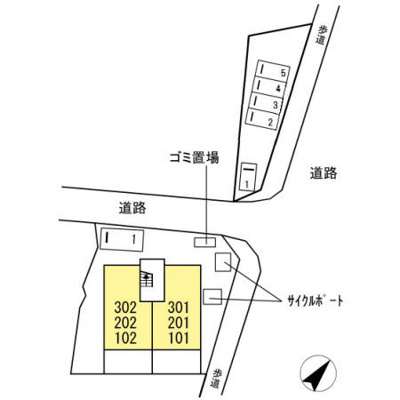 【区画図】 | D-room千鳥