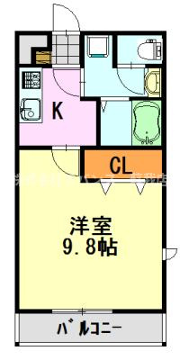 【間取り】 | リブリ・クレール蘇我壱号館