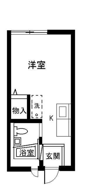 カーサあやの間取り