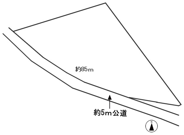 ６７３９３　本巣市下福島土地の区画図