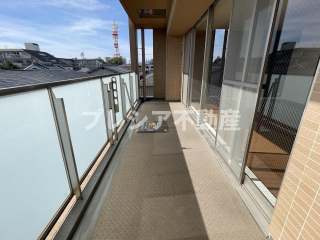 アーバンドルフ甲子園口のバルコニー