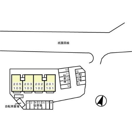 パストラルＫ－１の区画図