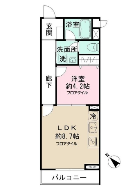 リーブルプレーヌ松戸の間取り