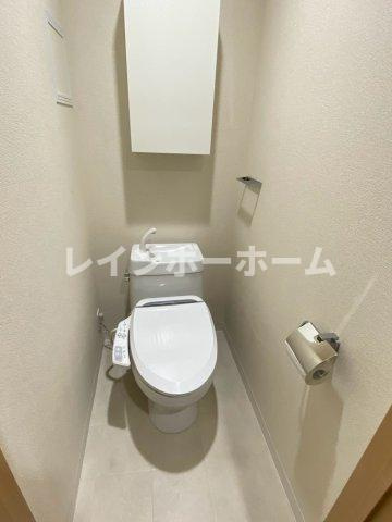リーブルプレーヌ松戸のトイレ|シンプルで使いやすいトイレです