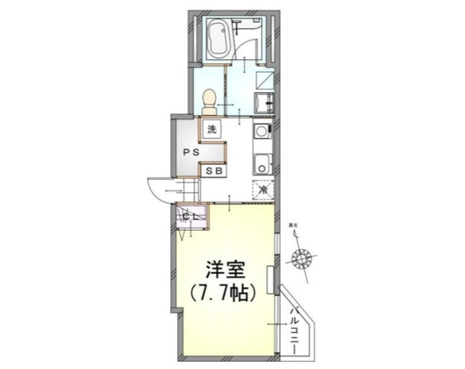 【間取り】 | ヴァンヴェール岡埜