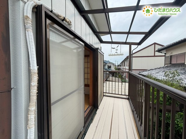 中古戸建　深谷市東方のバルコニー