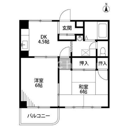 LesSta平和台の間取り