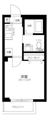 ウェルスクエア蒲田ＥＡＳＴの間取り|間取りです。