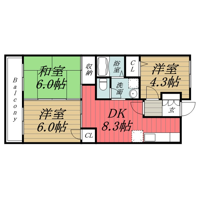 【間取り】