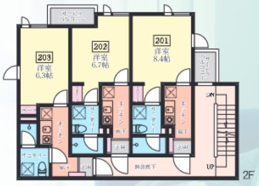 Lignum葛西の間取り