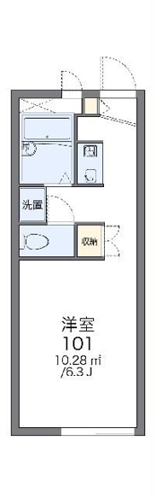 【間取り】 | レオパレス菖蒲園