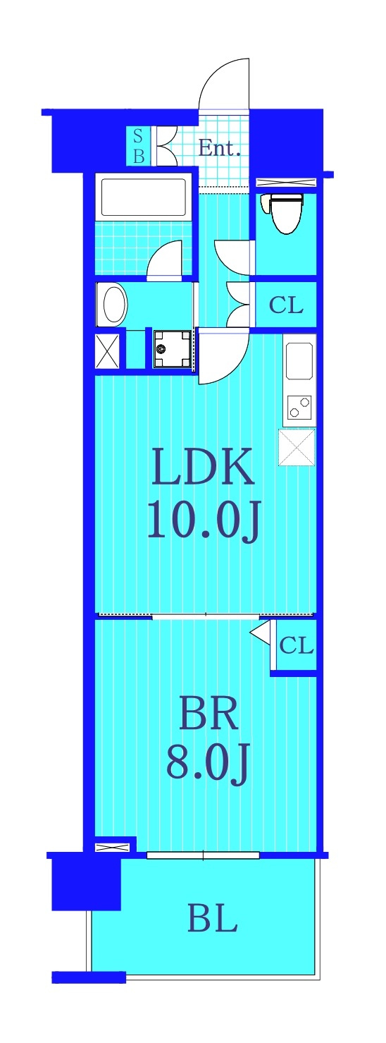 LAPRYLE新横浜の間取り