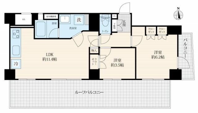 シーアイマンション立教前の間取り