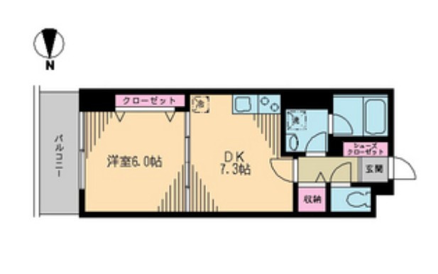 クレドラテース白河の間取り