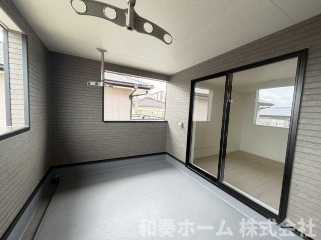 クレイドルガーデン徳島市中吉野町第1のバルコニー