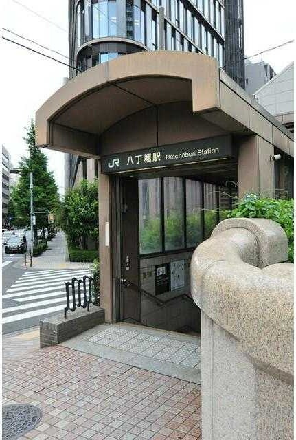 リバーサイド八丁堀のエントランス