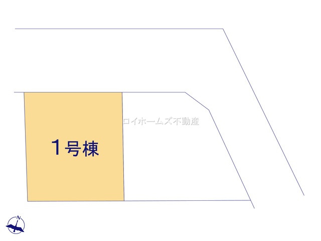 【区画図】 | 日進市梅森町新田135-574『仲介料無料』新築戸建て | 1号棟