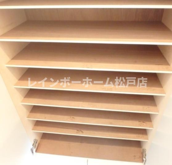 メゾネットプラザ南柏3号棟【仲介手数料：50％OFF】対象物件！の収納|専用の収納スペースです