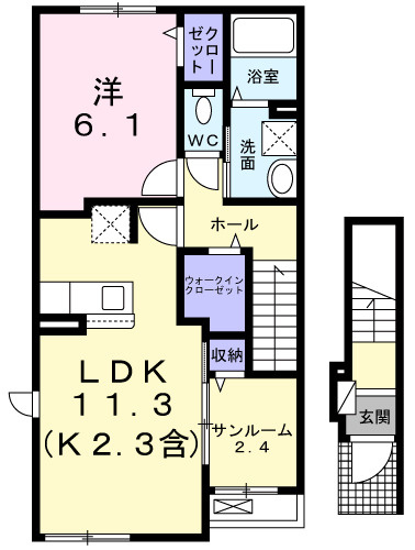 ラナの間取り