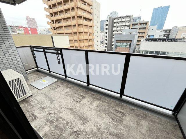 コンフォリア・リヴ京橋のバルコニー