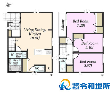 新築戸建　茅ヶ崎市円蔵1丁目の間取り