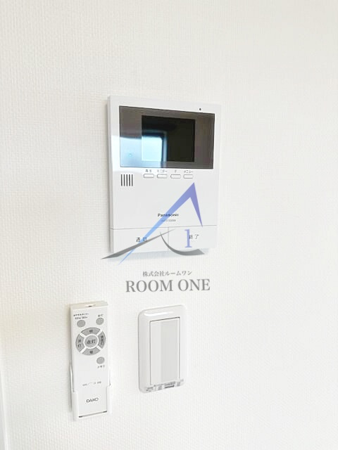 ＡＪ新津田沼のセキュリティ|モニター付きインターホンです。